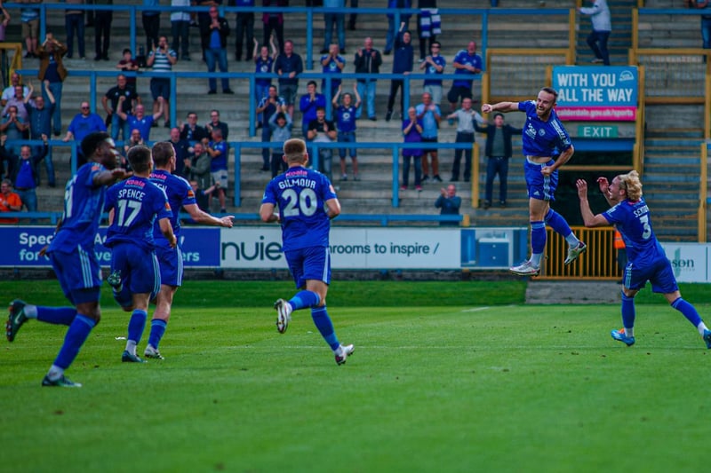 FC Halifax Town v Stockport County.