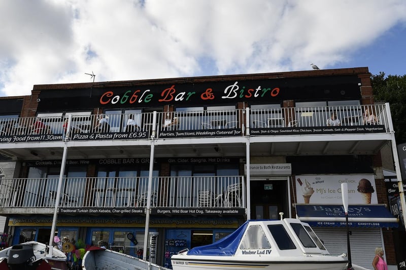 Cobble Bar & Bistro on Coble Landing, Filey was given a rating of one which means major improvement is necessary on May 25, 2021.
