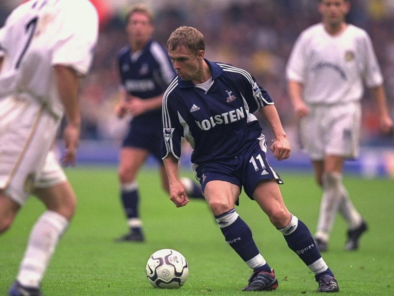 Tottenham Hotspur's Sergei Rebrov in action.