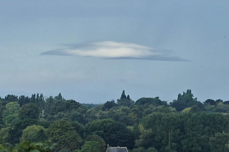 Terese Hulse said: "UFO over Pontefract!"