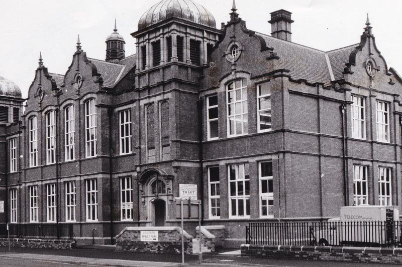 Armley Middle School pictured in September 1985. It was put up as a Board School and opened in September 1900. The infant's department on the ground floor catered for children over the age of three and had 400 places.