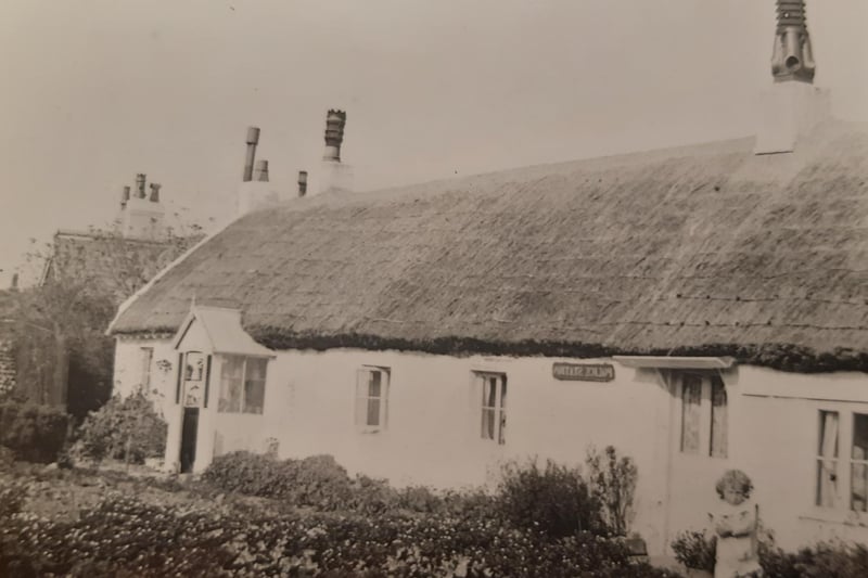 he sign on this thatched cottage in Thornton reads Police Station. But where was it?