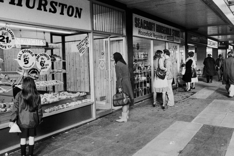 Seacroft Shopping Centre pictured in November 1979.
