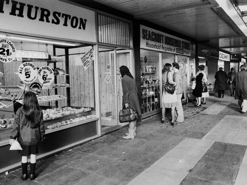 Seacroft Shopping Centre pictured in November 1979.