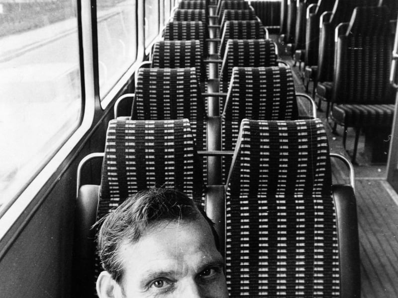 Do you remember bus driver-conductor Bernard Hartley pictured in May 1972? He was a familiar face to those who travelled on the 'Friendly 45' route from Stanks to Whitehall Road.