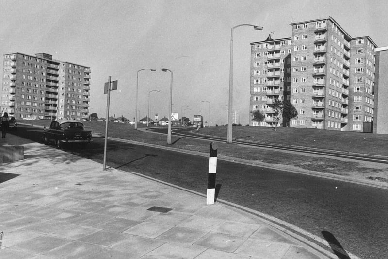 Did you live here back in the day? Seacroft Gate Flats pictured in 1972.