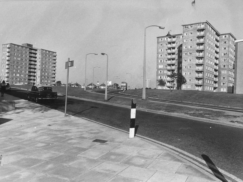 Did you live here back in the day? Seacroft Gate Flats pictured in 1972.