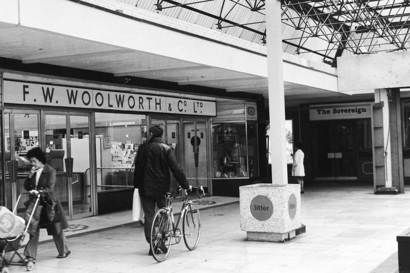Woolworths pictured at Seacroft Shopping Centre in July 1977.