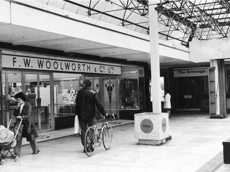 Woolworths pictured at Seacroft Shopping Centre in July 1977.