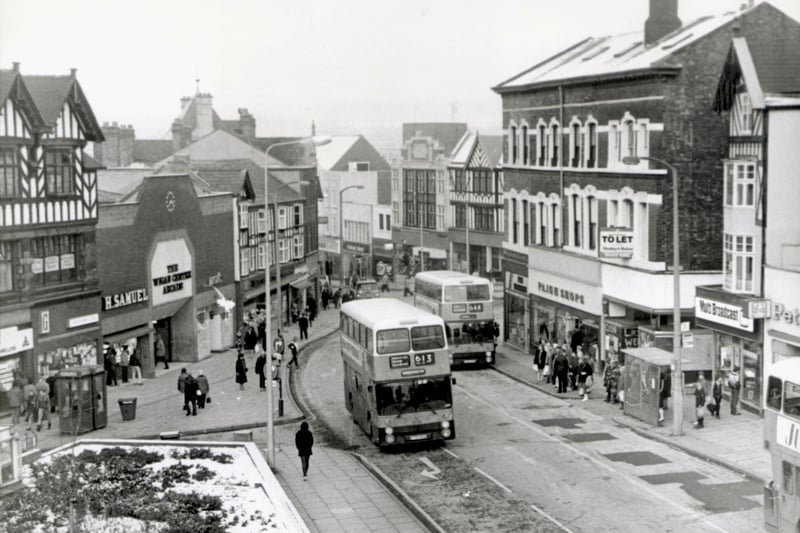 Market Place, Wigan, in 1985