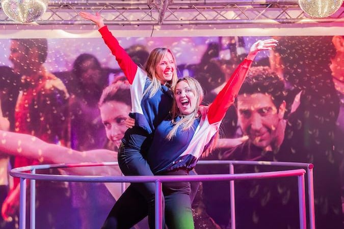 Channel your inner Monica and Ross and grab a picture at the New Year’s Rockin’ Eve Disco.