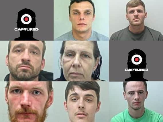 These are the faces of the most wanted offenders in Lancashire.