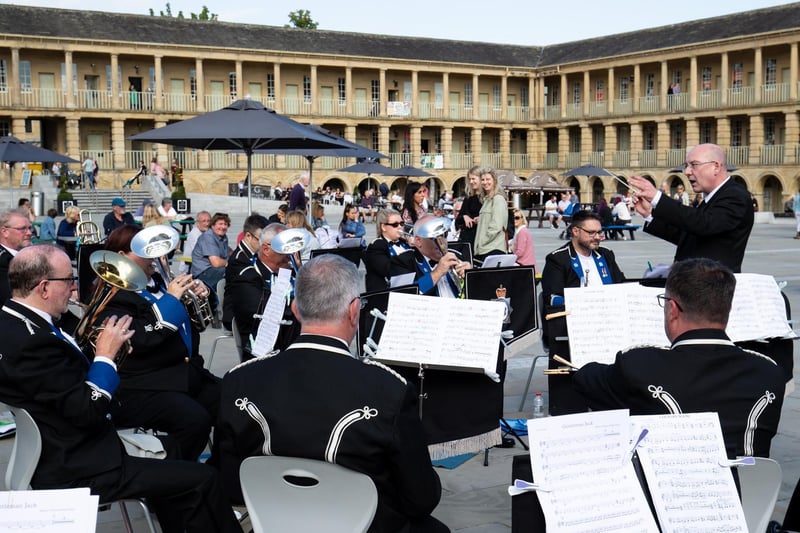 West Yorkshire Police Band performed at the ceremony