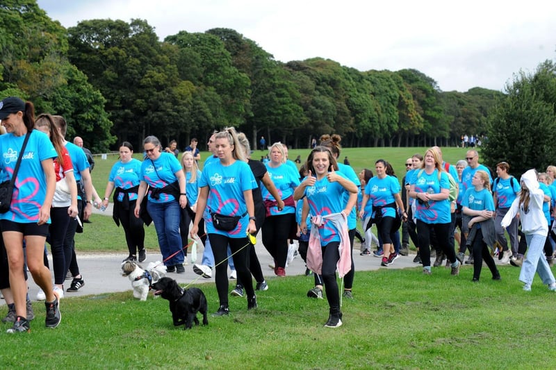 Those taking part completed either a short 2.5km walk, taking a gentle stroll around the historic estate, or the longer 6km walk which included the surrounding countryside