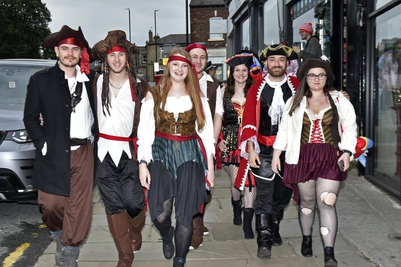 A gang of pirates on the Otley Run this weekend