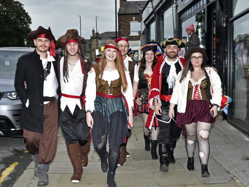 A gang of pirates on the Otley Run this weekend