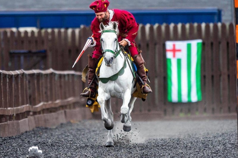 Gilli Beans: "Docks/Royal Armouries is nice."
Visitors were transported back in time over the weekend at the Royal Armouries Tudor Summer joust. Photo: James Hardisty