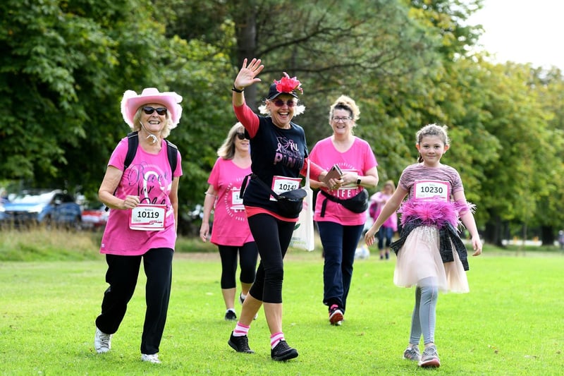 Over 1,000 people from across Harrogate took part in the event to help raise over £30,000 for Cancer Research UK