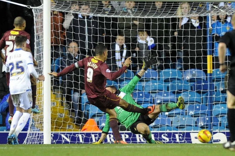 Watford striker Troy Deeney equalises to make it 3-3.