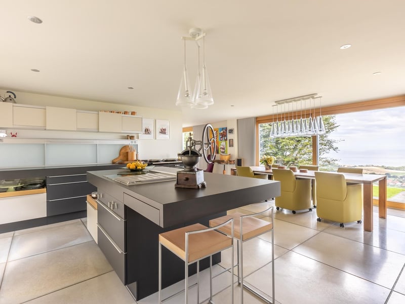 Space, clean lines, and miles of scenery to gaze out over....