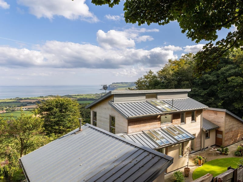 Another aspect of the property and its view along the coast.