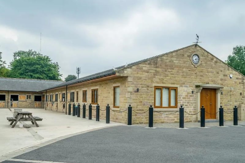 The 17 acres of land includes the 26 stables and three bedroom annexe. The entrance of the annexe includes an open plan kitchen and living room, family bathroom and 3 double bedrooms.