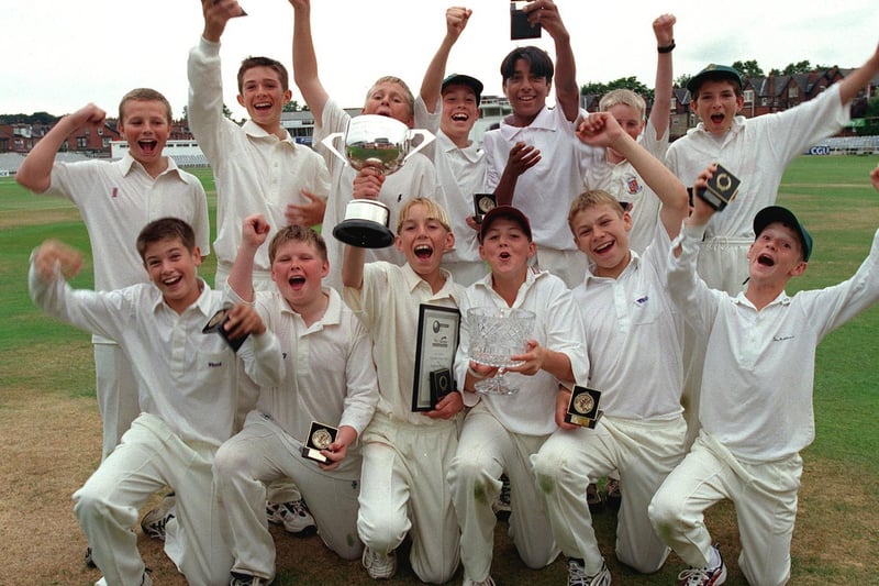 September 1999 and Outwood Grange were celebrating after winning Yorkshire Post Schools Cricket Challenge.  They beat Harrogate's St. Aidans School in the final.