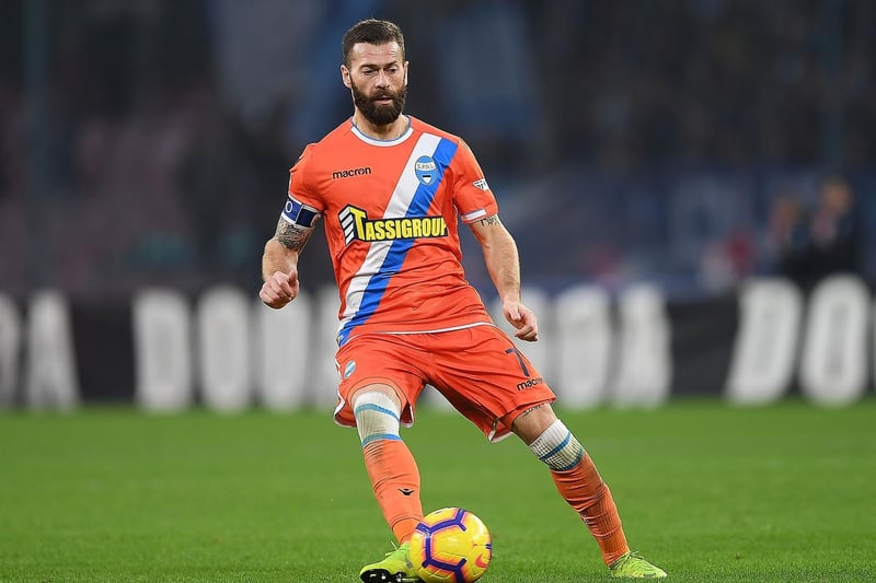 The 37-year-old forward had three years with Italian side SPAL, above, after leaving Leeds and then moved on to Serie C side Bari. Photo by Francesco Pecoraro/Getty Images.