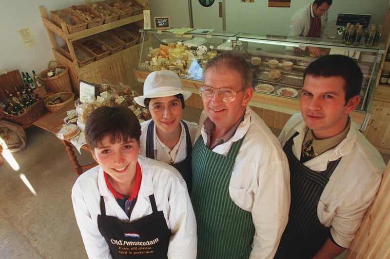Did you visit Blacker Hall Farm Shop at Crigglestone. It was run by the Garthwaite family, pictured from left, Helen, Anne, John and Edward.