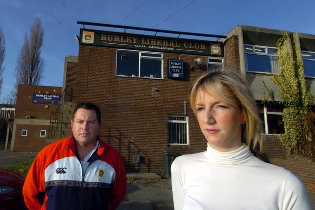 Burley Liberal Club was facing an uncertain future. Pictured are steward Vicky Midgley and Dave Syron.