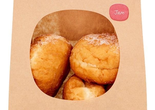 5 Jam Ball Doughnuts from Co-op is the ninth most popular delivery choice.