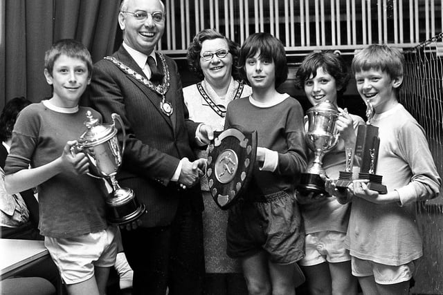 Ashton five-a-side school soccer champions in 1972