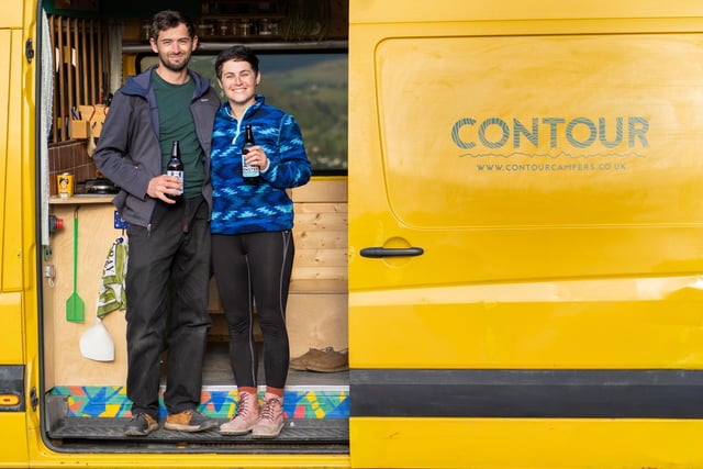 Caitlin and Tom's successful camper van conversion has led them to launch Contour Campers based in Horton-in-Ribblesdale. It specialises in making bespoke plywood furniture for motorhomes.