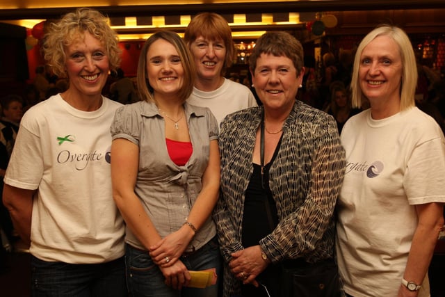 Overgate Hospice fashion show in Hipperholme back in 2009.