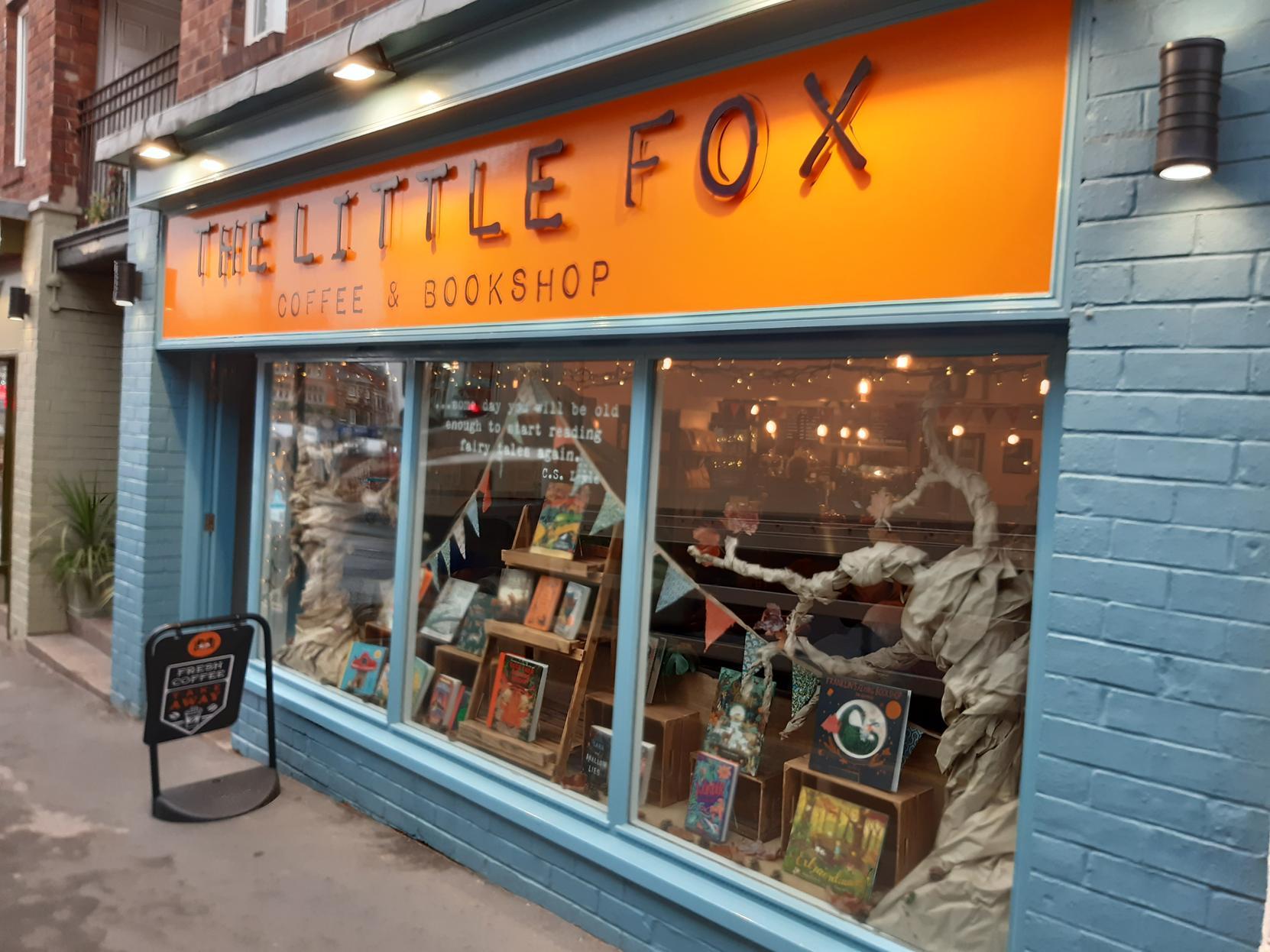 The Little Fox on Bridge Street offers tea, cake - and books!