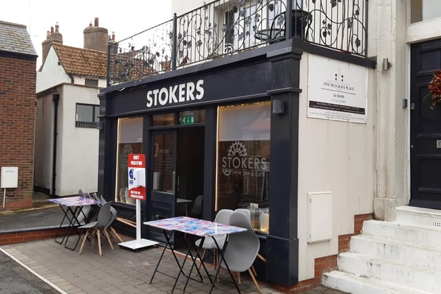 A bite to eat: Stoker's on Mulgrave Place.