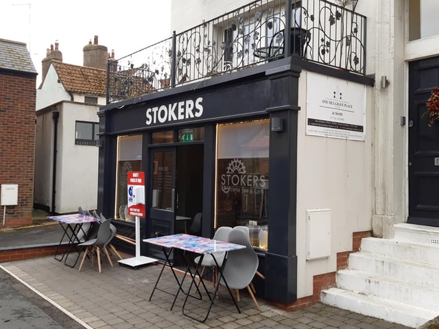 A bite to eat: Stoker's on Mulgrave Place.