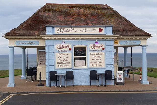 Clara's on Whitby's West Cliff is a popular spot, particularly on summer nights.