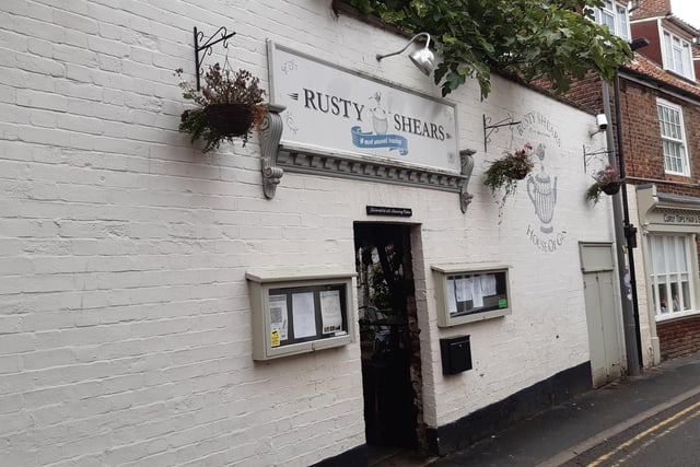 Rusty Shear's on Silver Street.