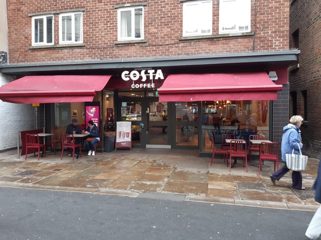 Costa on Baxtergate.