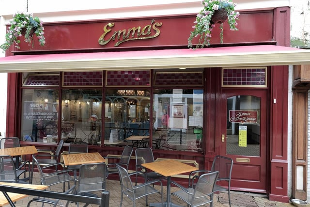 Emma's Coffee Lounge on Huntriss Row.