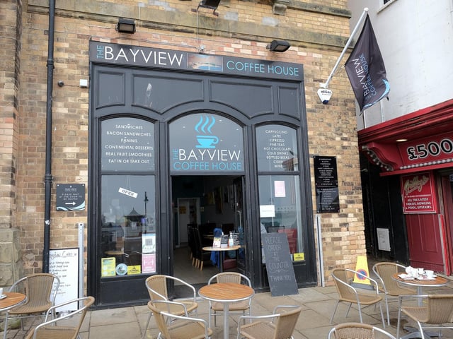 The Bay View Coffee House on Foreshore Road.