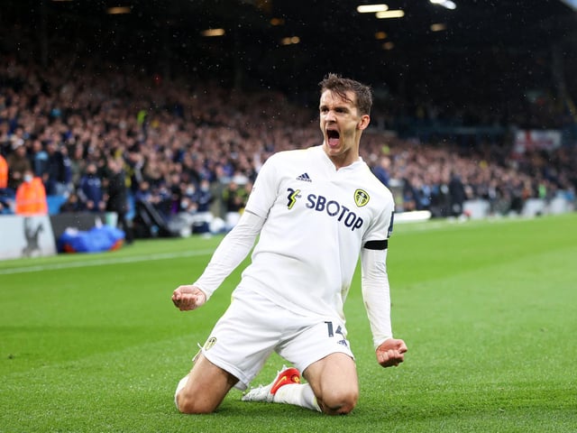 8 - A fantastic first half capped with an all important goal. Lasting the distance was important. Not as influential in the second but defended well.
Photo by Alex Pantling/Getty Images.