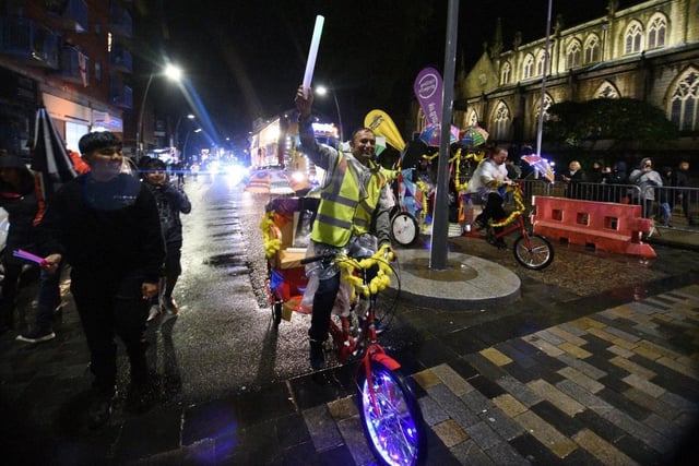 The Torchlight Parade to thank the city's pandemic heroes