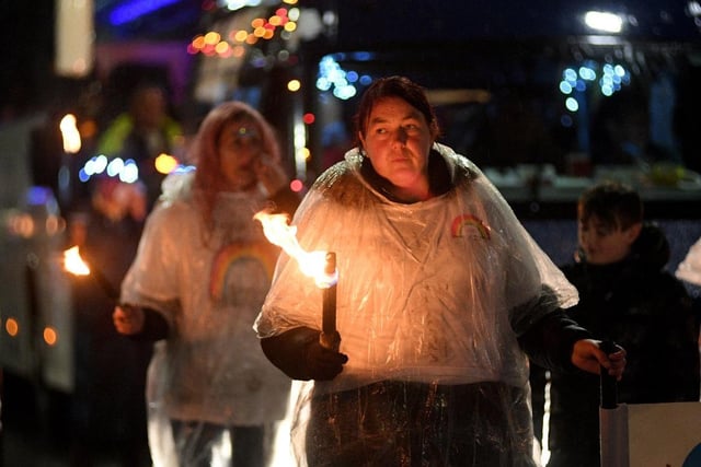 The Torchlight Parade to thank the city's pandemic heroes