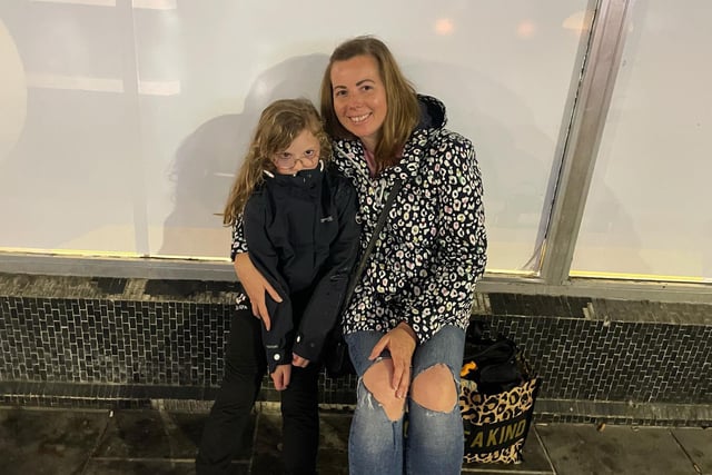 Adele Reid, who watched the parade with her daughter, Poppy, said: "It's something fun to do on a Saturday night with kids. I'm a key worker myself, I work in a school, so I wanted to come and take part!"
