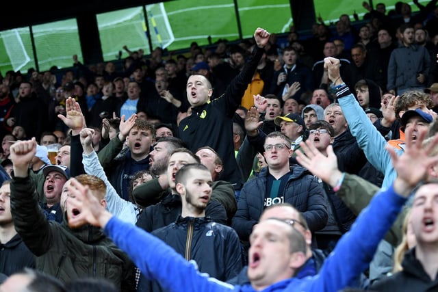 Leeds United's brilliant support.