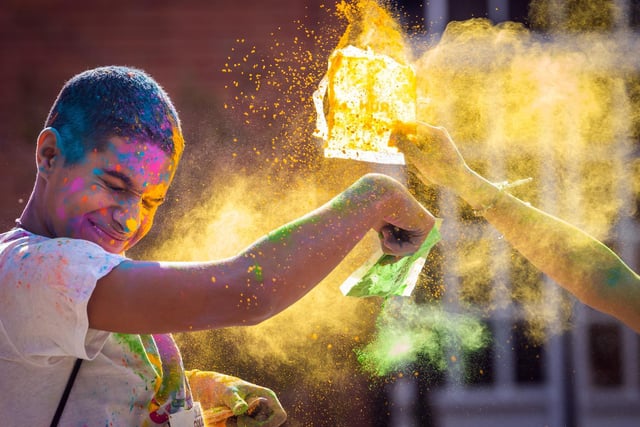 This year Student Colour Run events took place in Sheffield, Leeds, Manchester, Liverpool and Birmingham, in conjunction with Universities in each city.