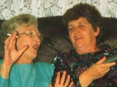 "Nannas from both sides of the family who were also the best of friends."