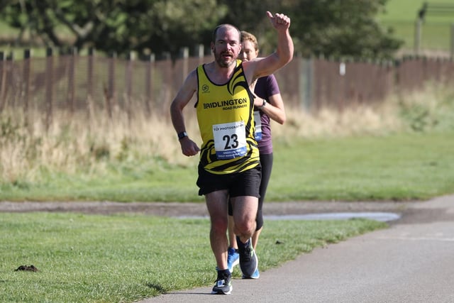 Kieran Middleton (Bridlington) in action at the Brid Half Marathon

Photo by TCF Photography